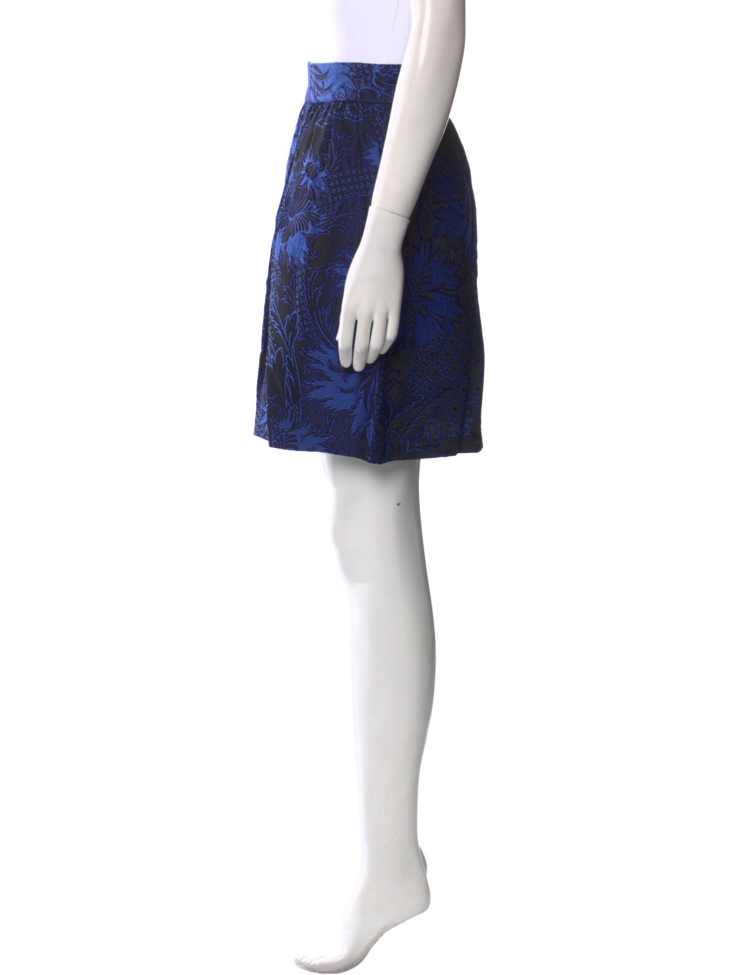 Alice + Olivia Floral Print Mini Skirt