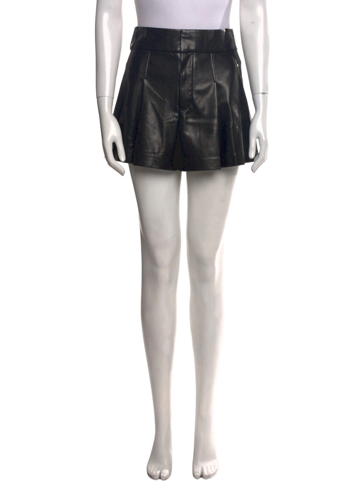 Alice + Olivia Leather Mini Shorts w/ Tags