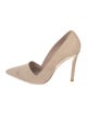 Alice + Olivia Suede D'Orsay Pumps