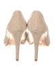 Alice + Olivia Suede D'Orsay Pumps