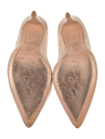 Alice + Olivia Suede D'Orsay Pumps