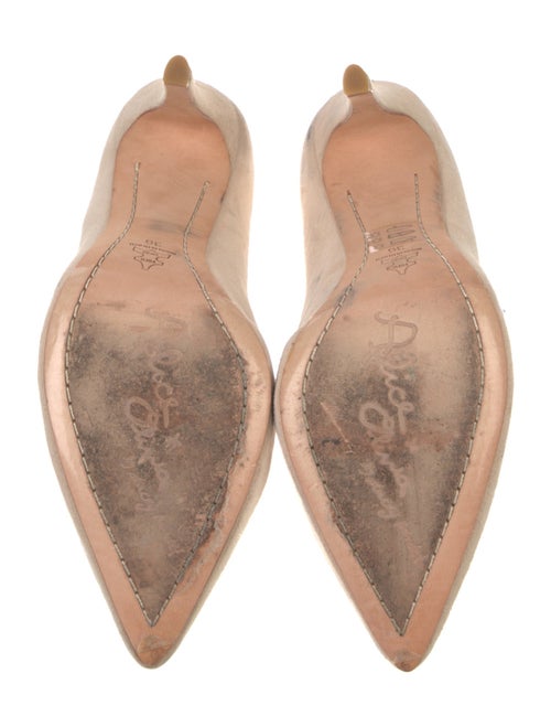 Alice + Olivia Suede D'Orsay Pumps