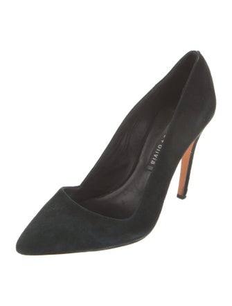 Alice + Olivia Suede Pumps