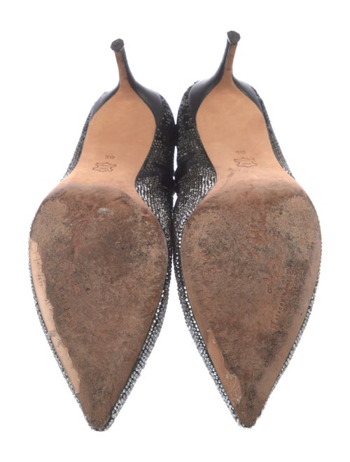 Alice + Olivia Satin Crystal Embellishments Boots