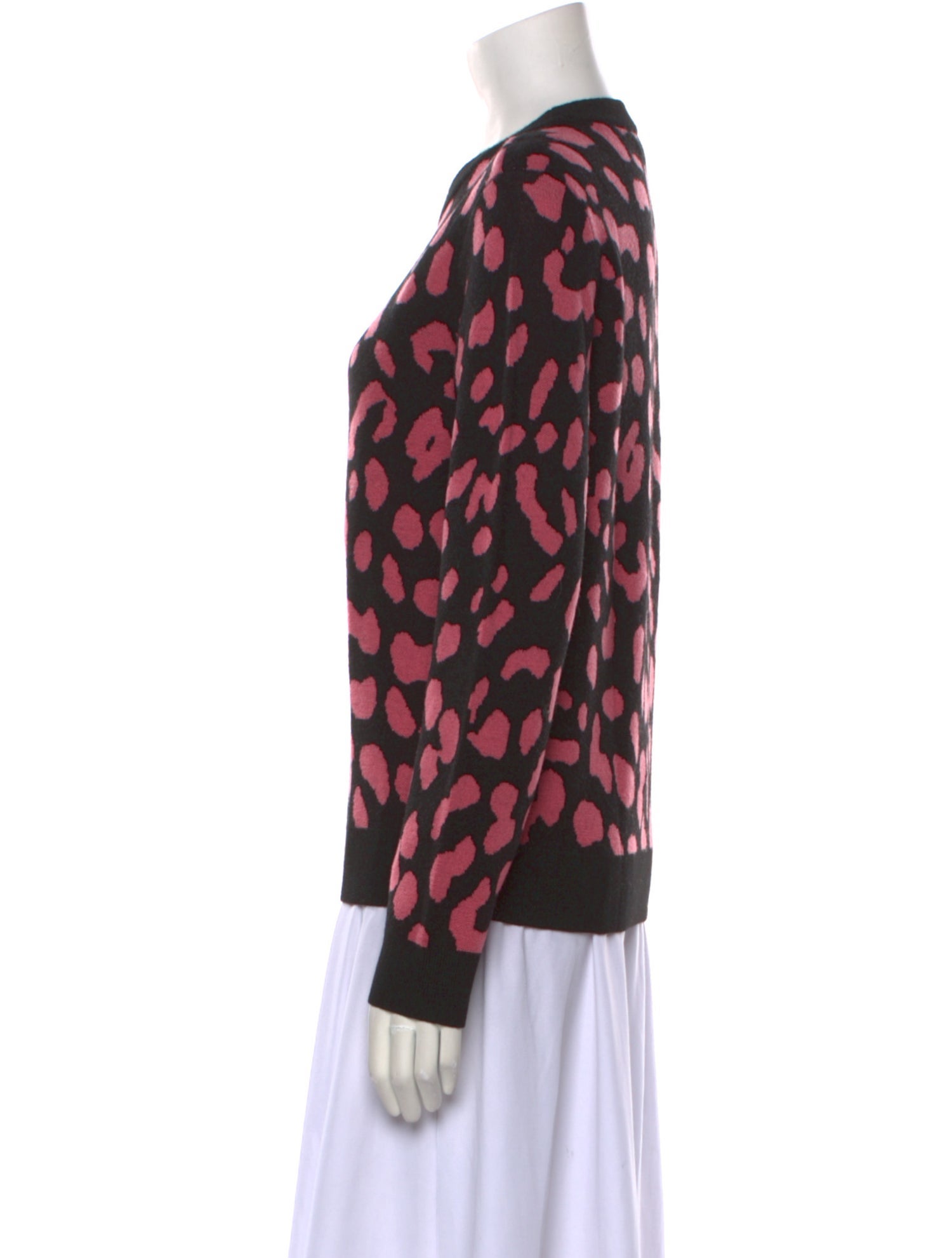 Alice + Olivia Wool Printed Sweater w/ Tags