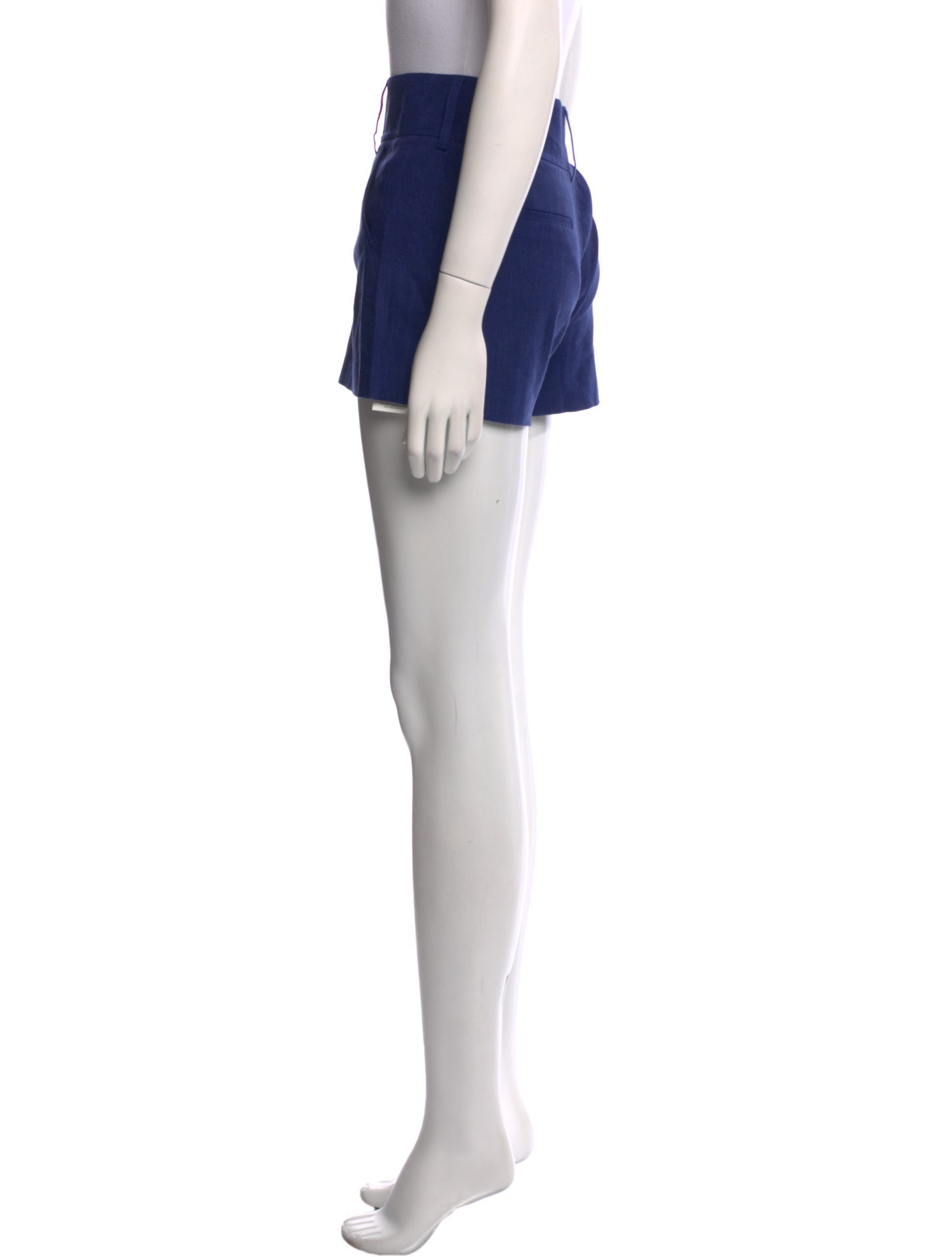 Alice + Olivia Linen Mini Shorts