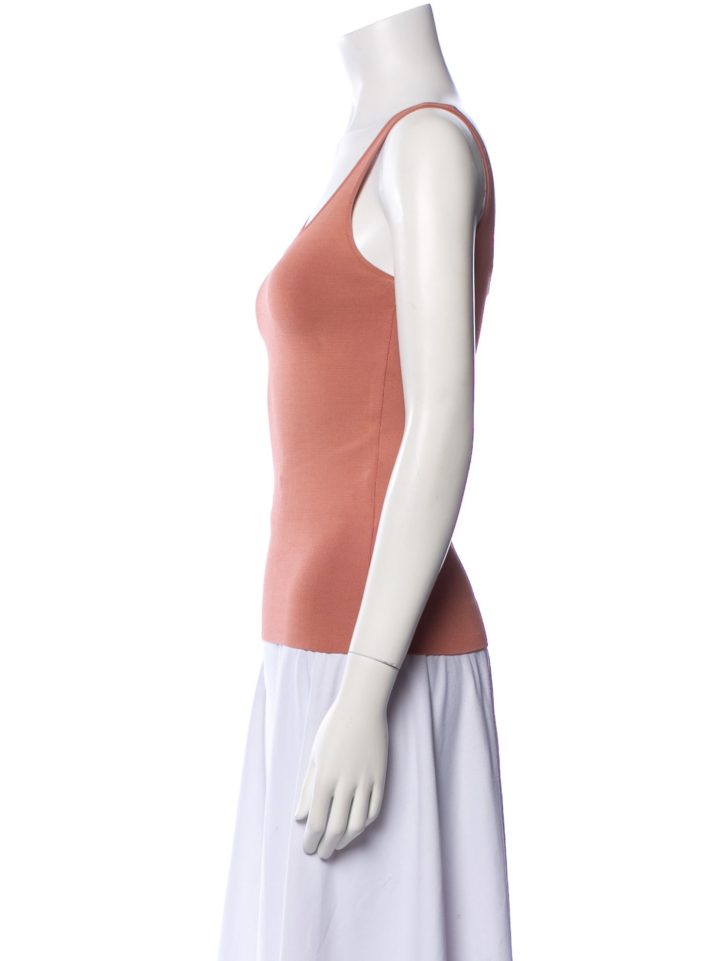 Alice + Olivia Scoop Neck Sleeveless Top