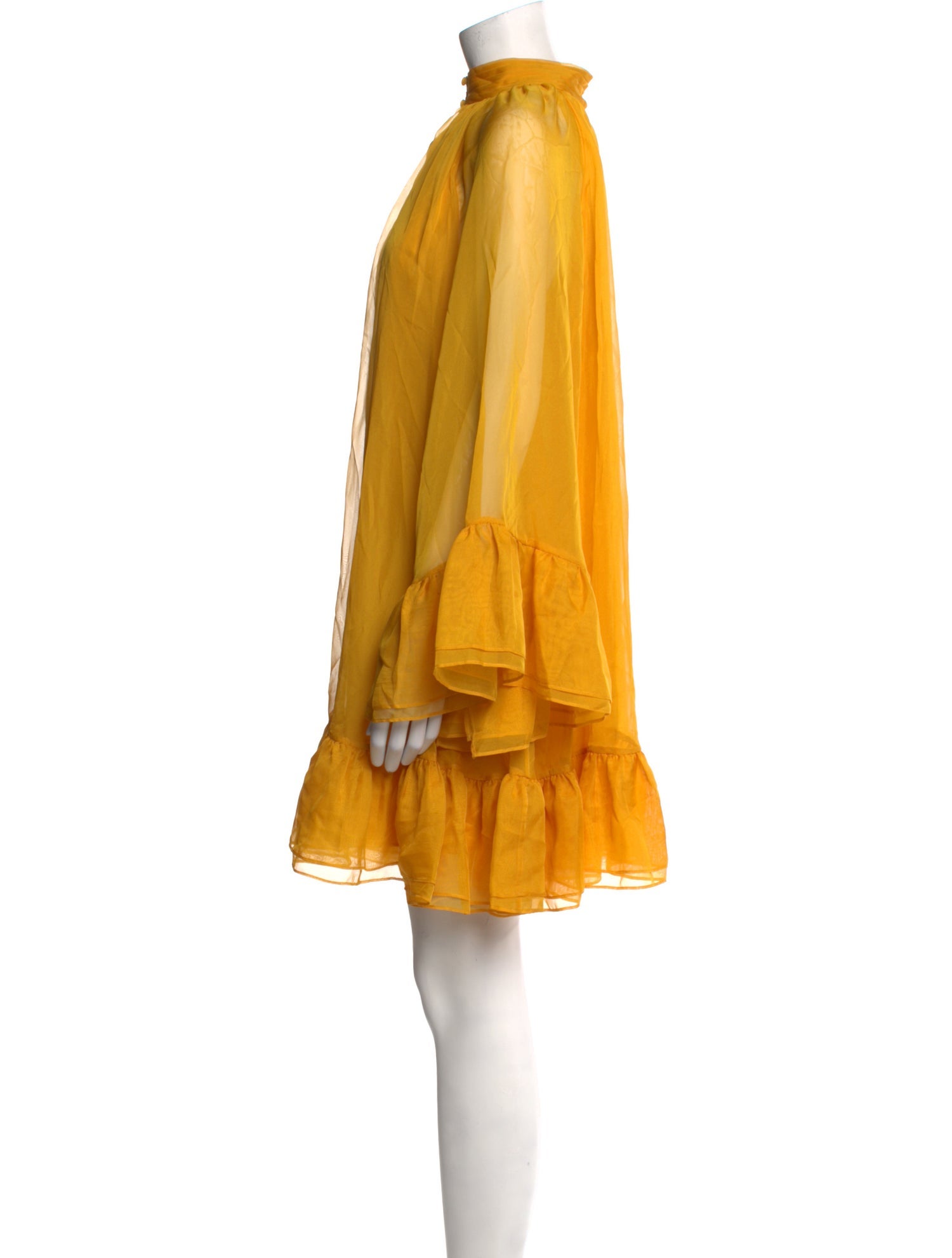 Alice + Olivia Mock Neck Mini Dress