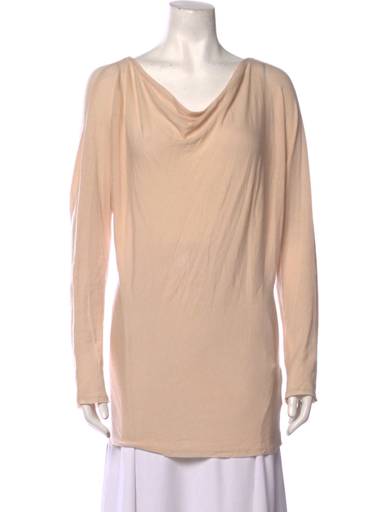Alice + Olivia Cowl Neck Long Sleeve Tunic