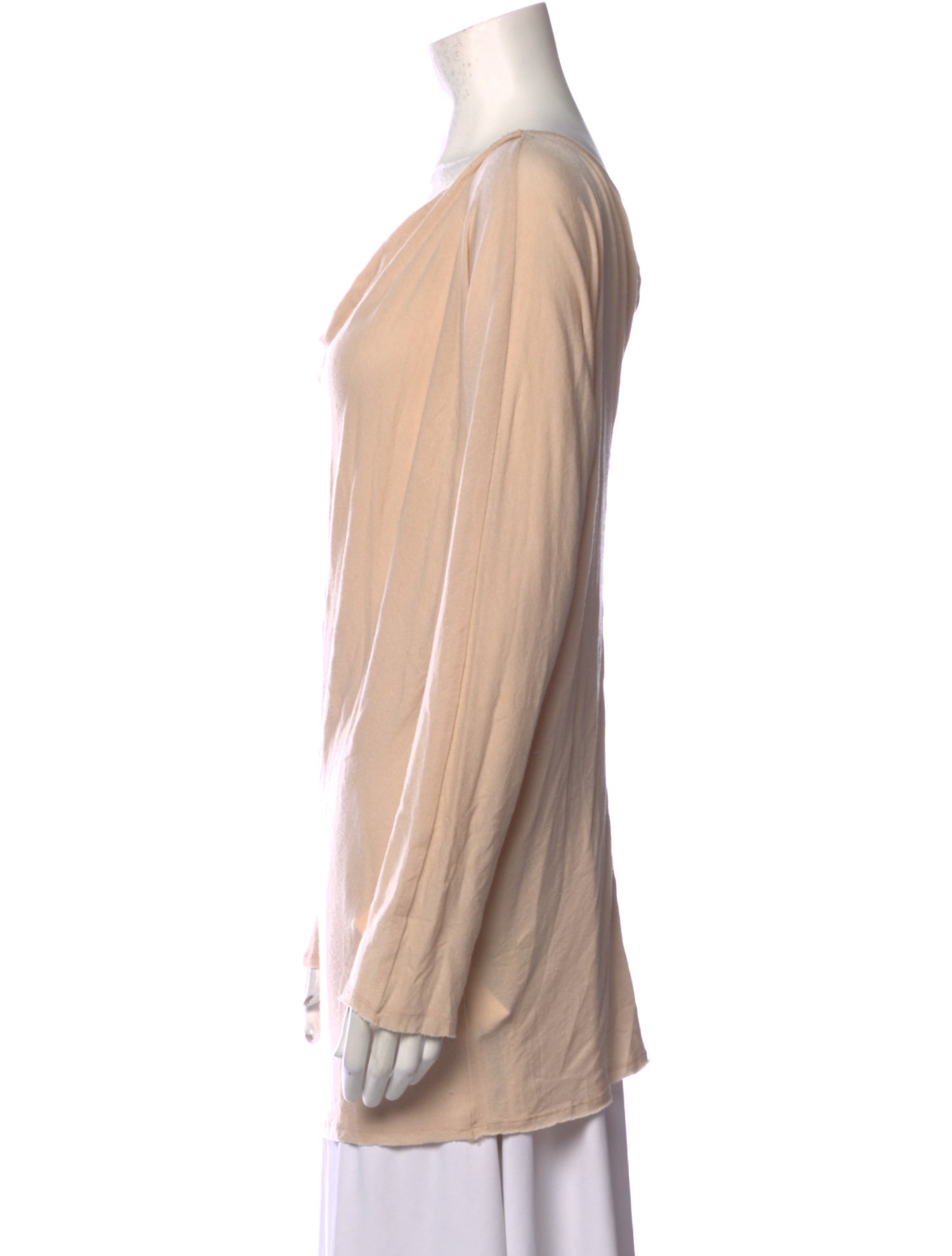 Alice + Olivia Cowl Neck Long Sleeve Tunic