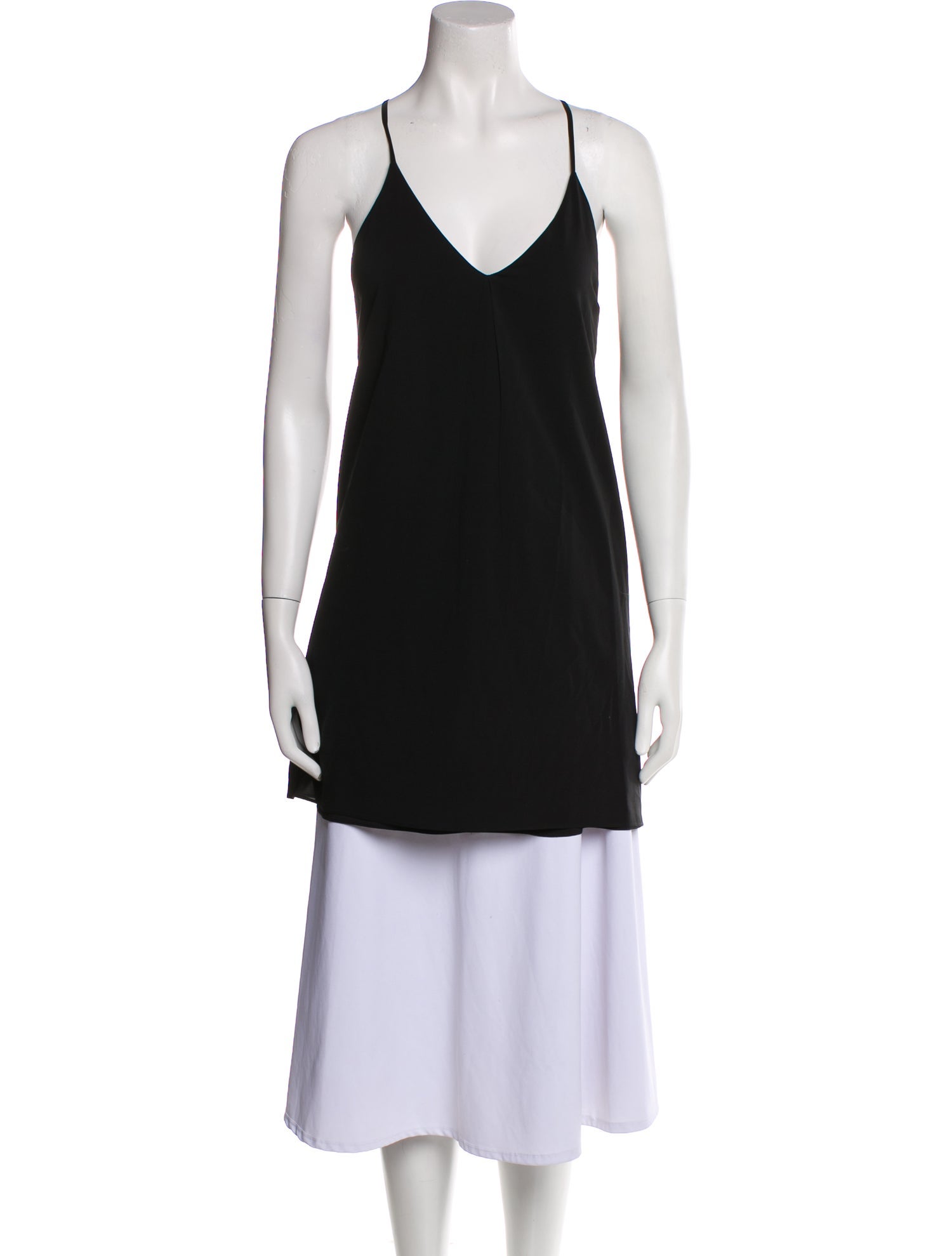 Alice + Olivia Silk V-Neck Tunic