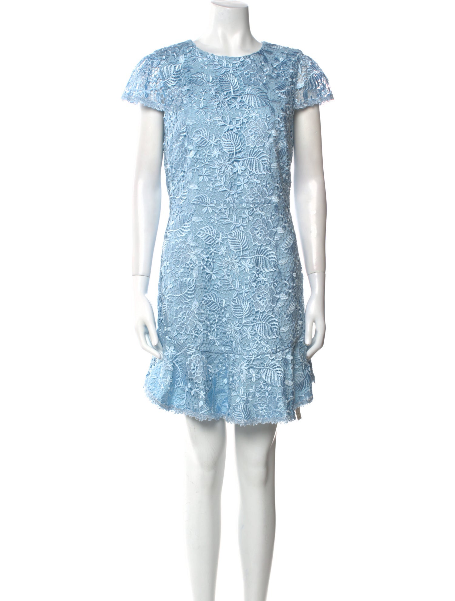 Alice + Olivia Patterned Mini Dress