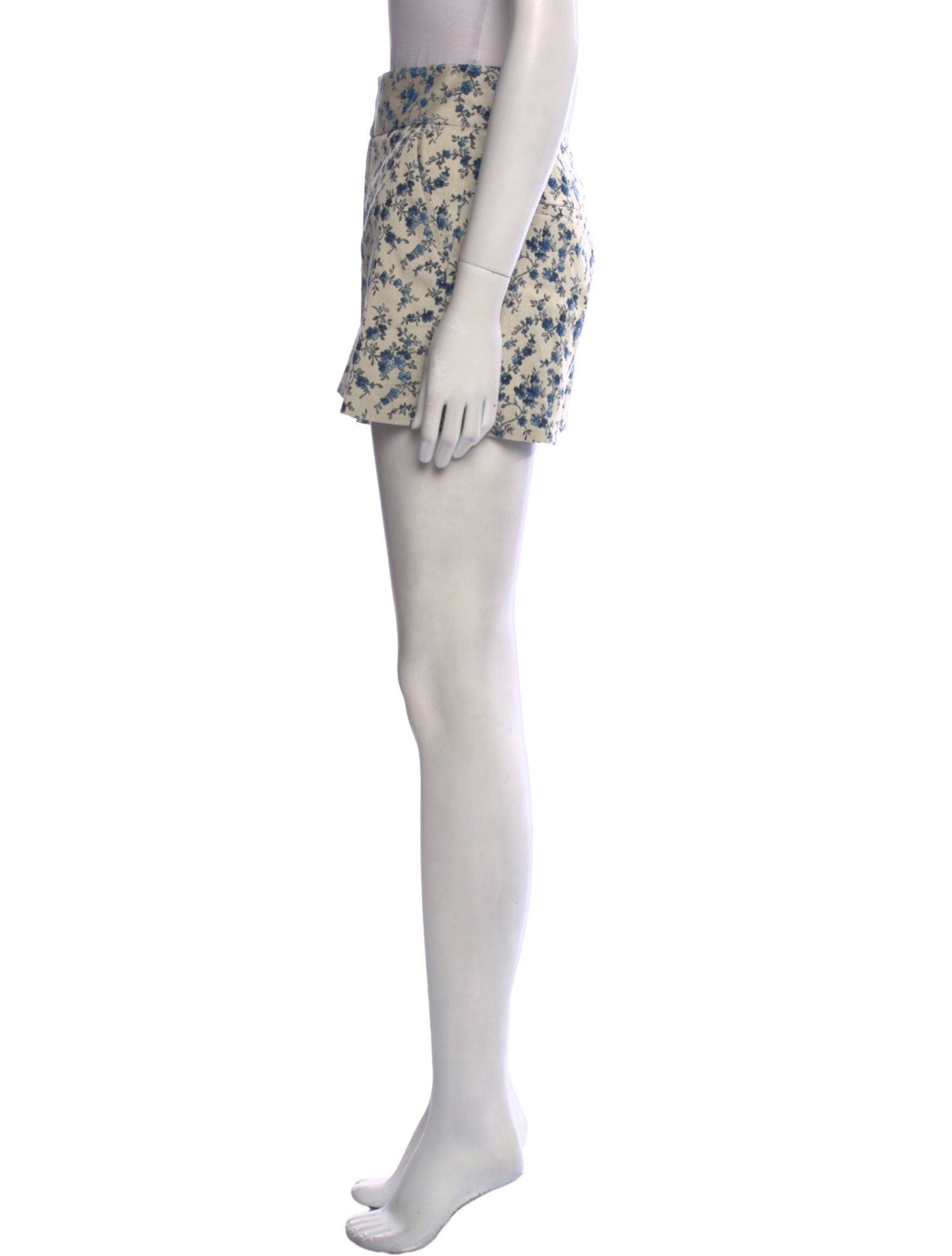 Alice + Olivia Printed Mini Shorts w/ Tags