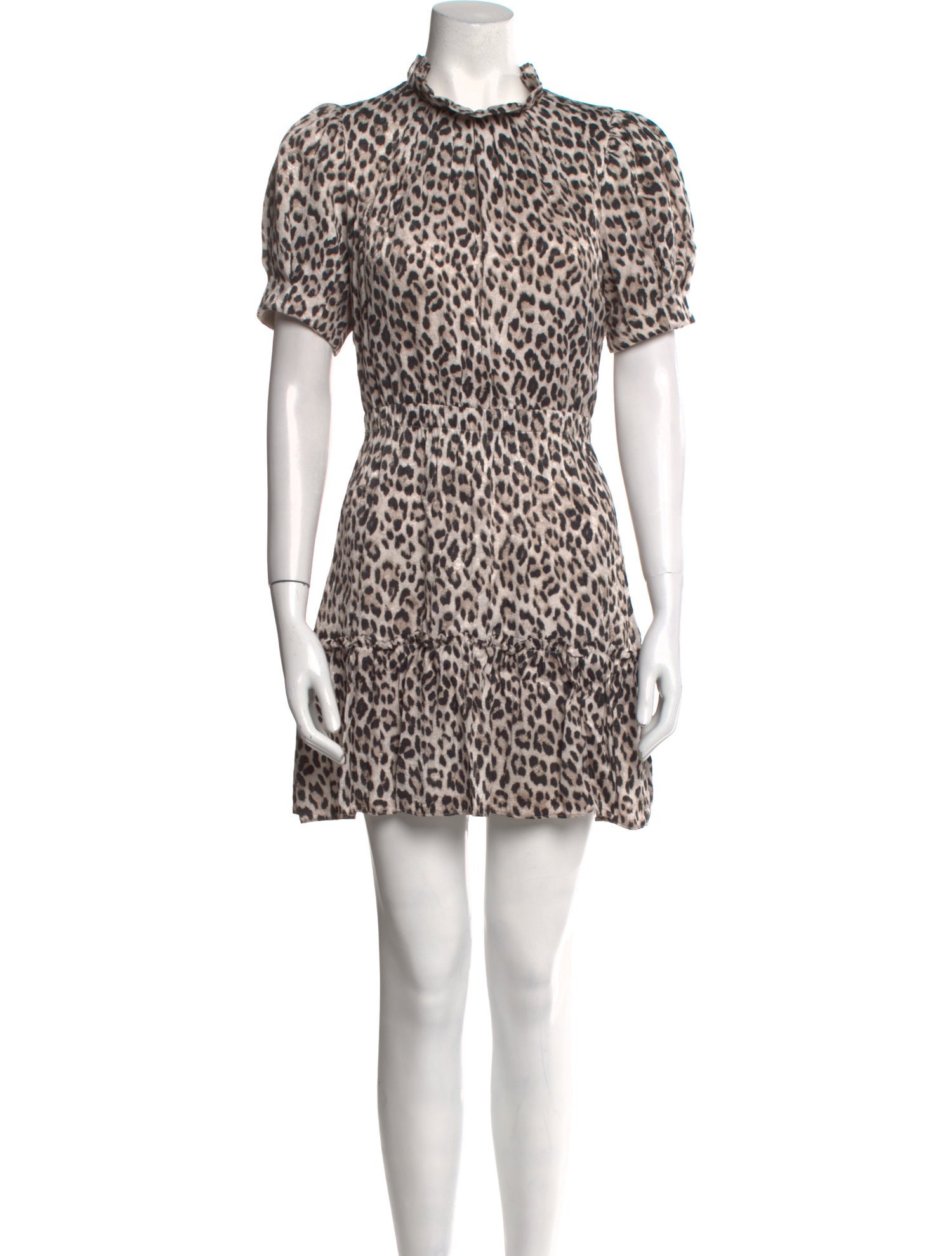 Alice + Olivia Animal Print Mini Dress