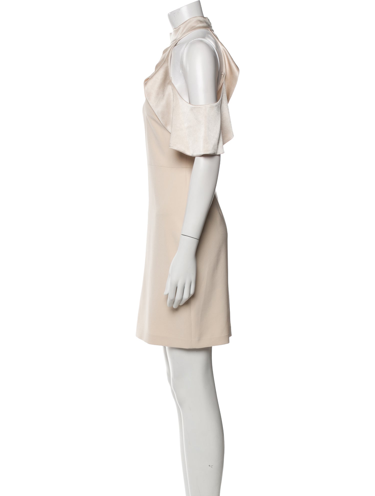 Alice + Olivia Mock Neck Mini Dress