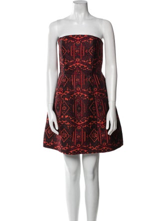 Alice + Olivia Printed Mini Dress