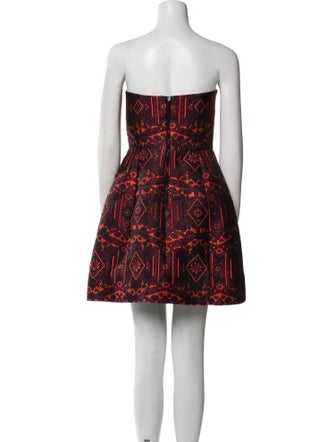 Alice + Olivia Printed Mini Dress