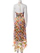 Alice + Olivia Floral Print Long Dress