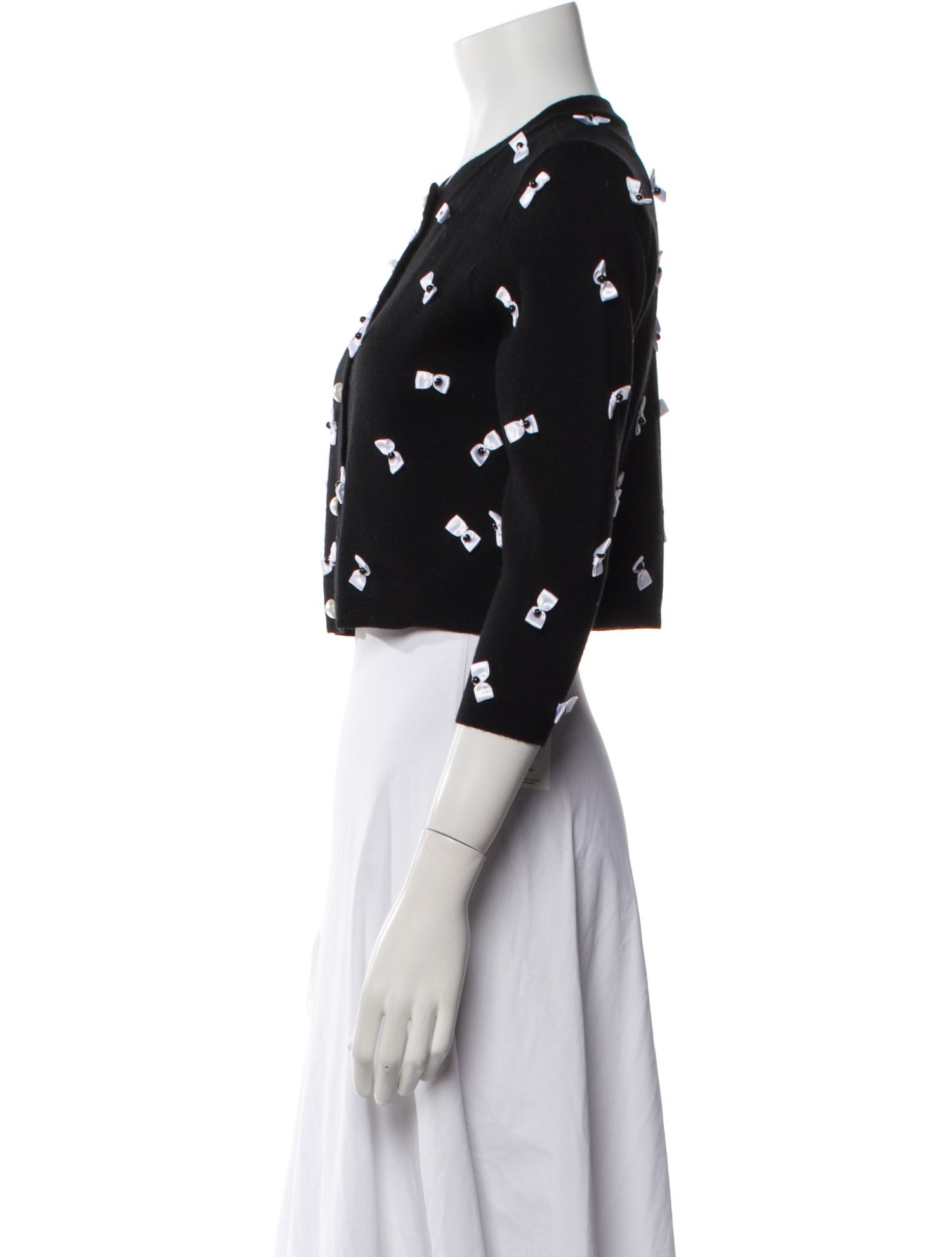 Alice + Olivia Wool Printed Sweater