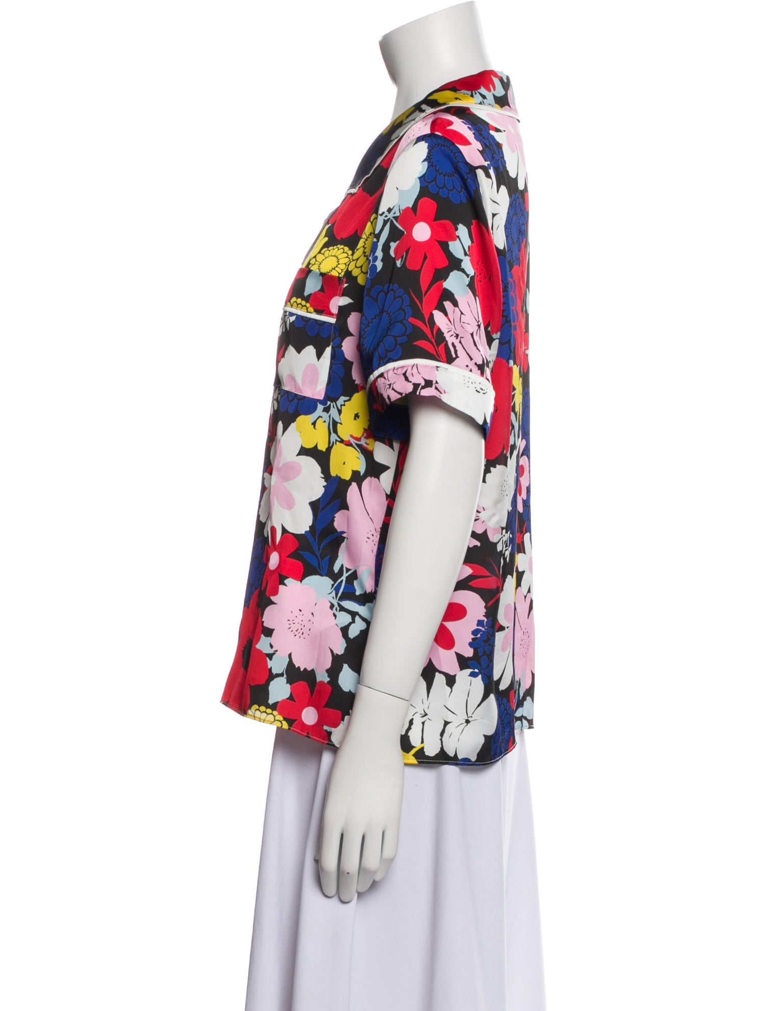 Alice + Olivia Floral Print Pajamas