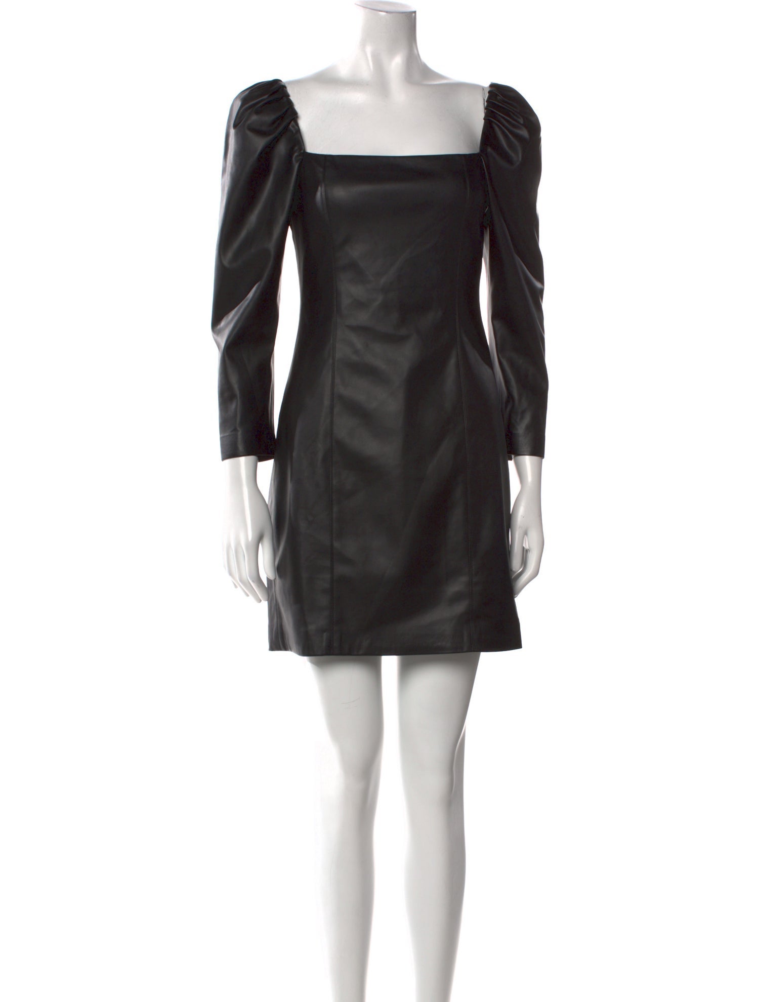 Alice + Olivia Square Neckline Mini Dress