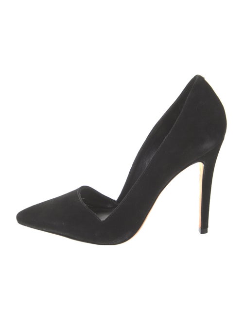 Alice + Olivia Suede D'Orsay Pumps