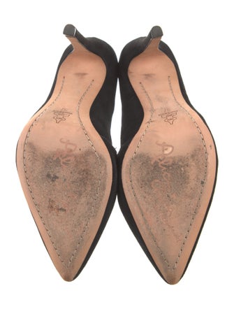 Alice + Olivia Suede D'Orsay Pumps