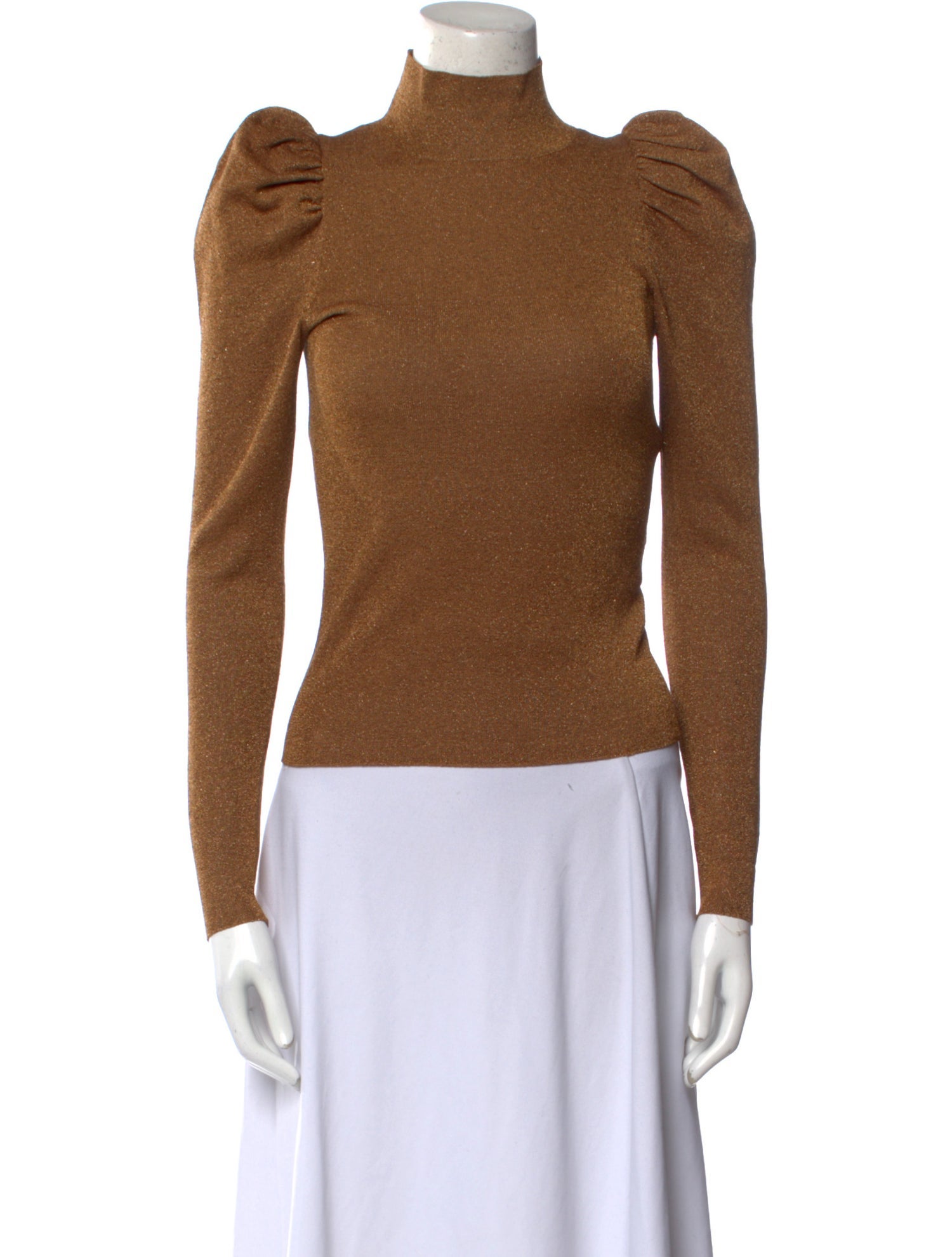 Alice + Olivia Wool Turtleneck Top