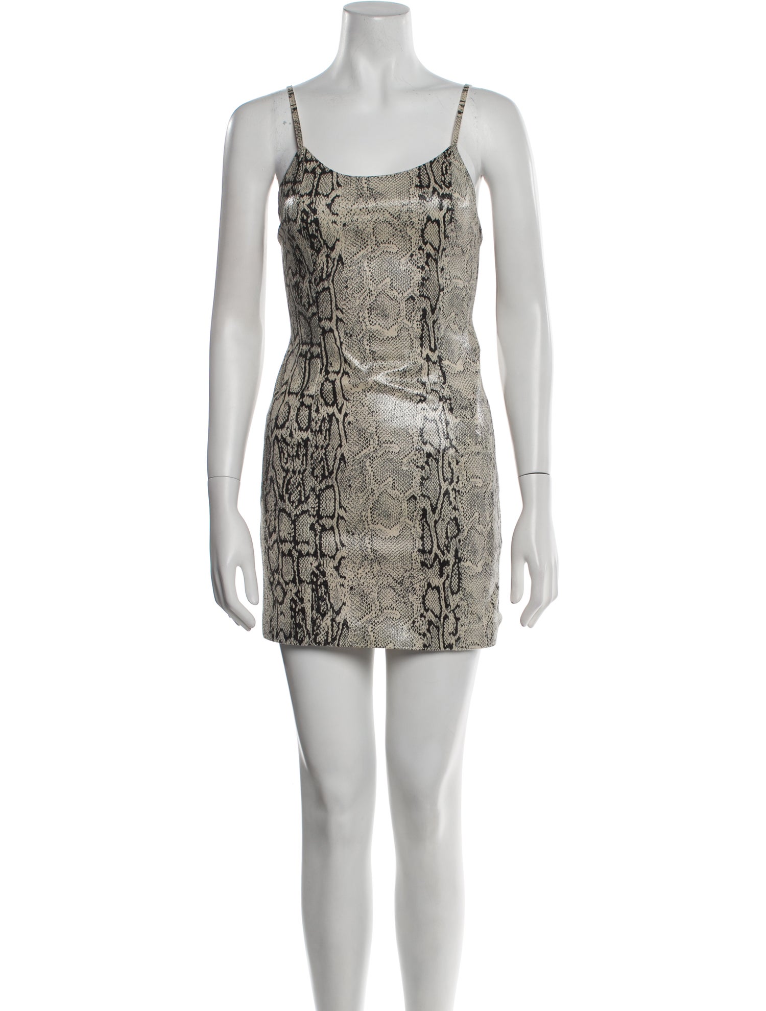 Alice + Olivia Animal Print Mini Dress