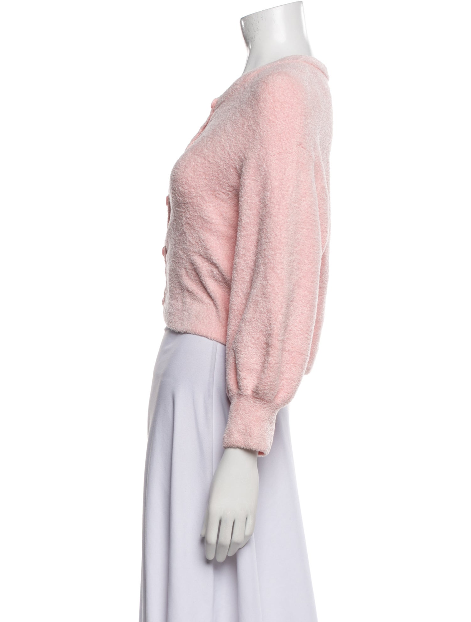 Alice + Olivia Nylon Crew Neck Sweater