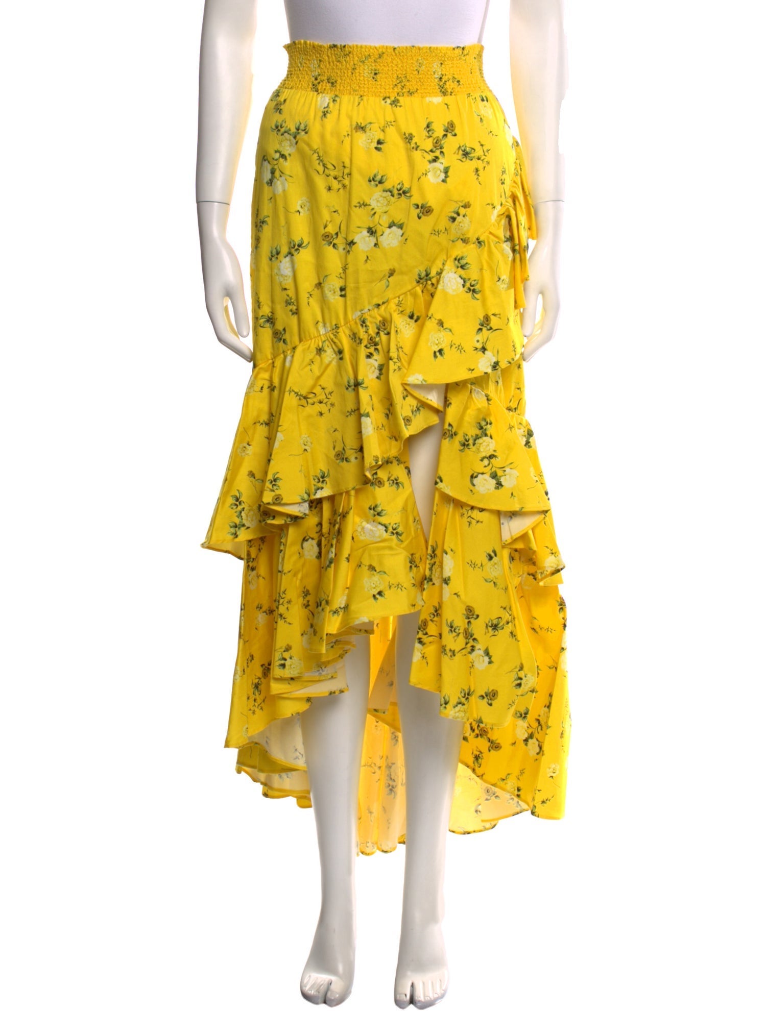 Alice + Olivia Floral Print Long Skirt w/ Tags