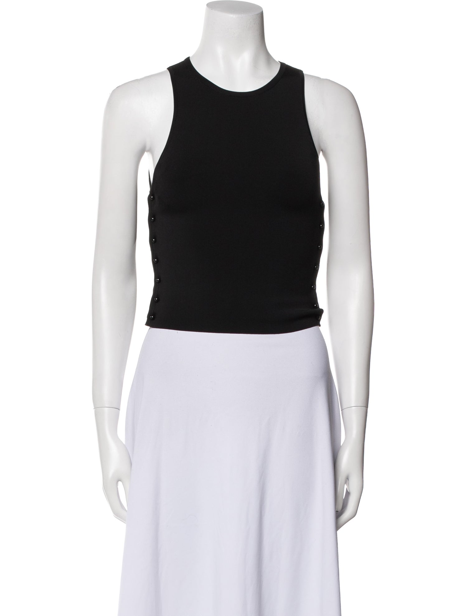 Alice + Olivia Scoop Neck Sleeveless Crop Top w/ Tags