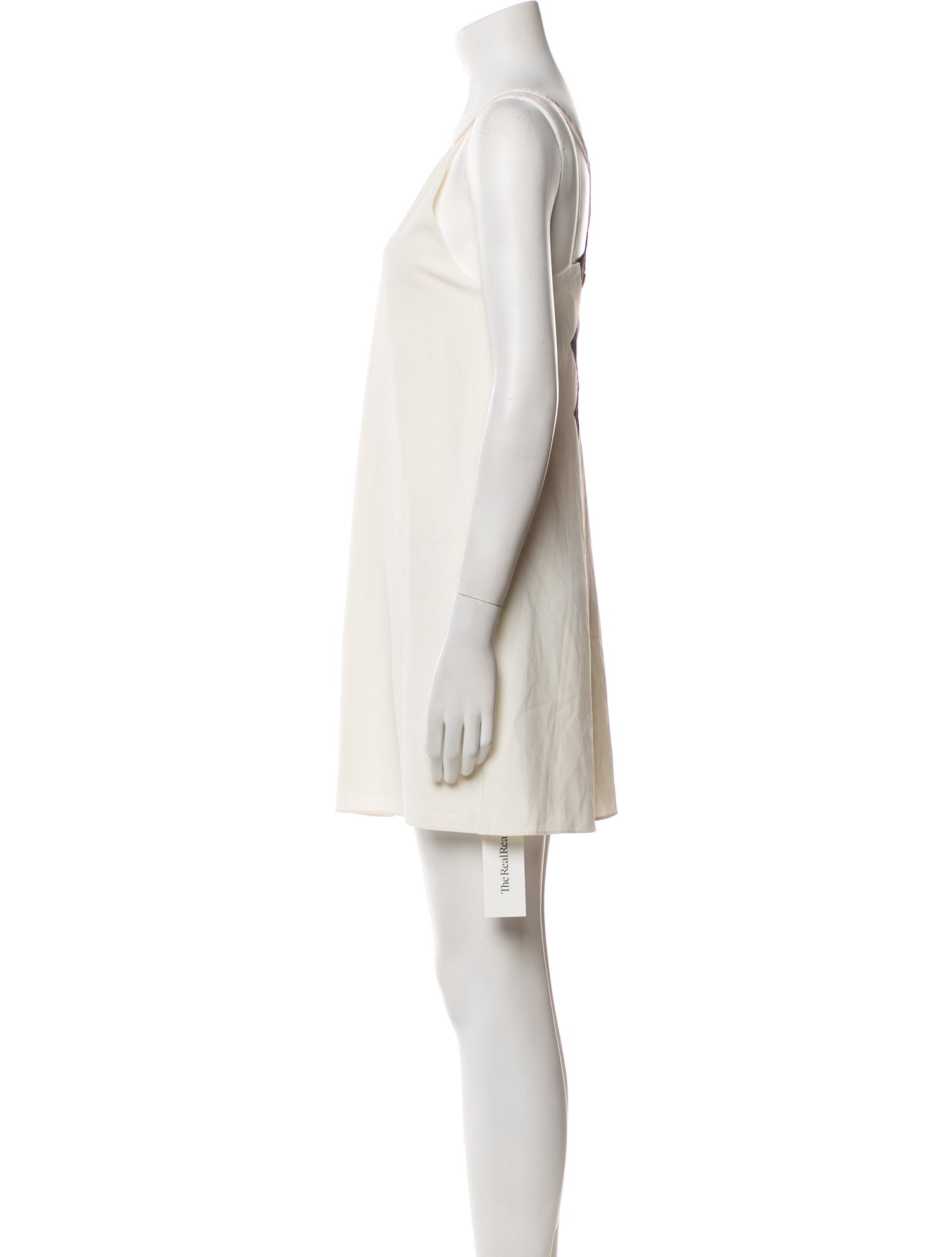 Alice + Olivia V-Neck Mini Dress