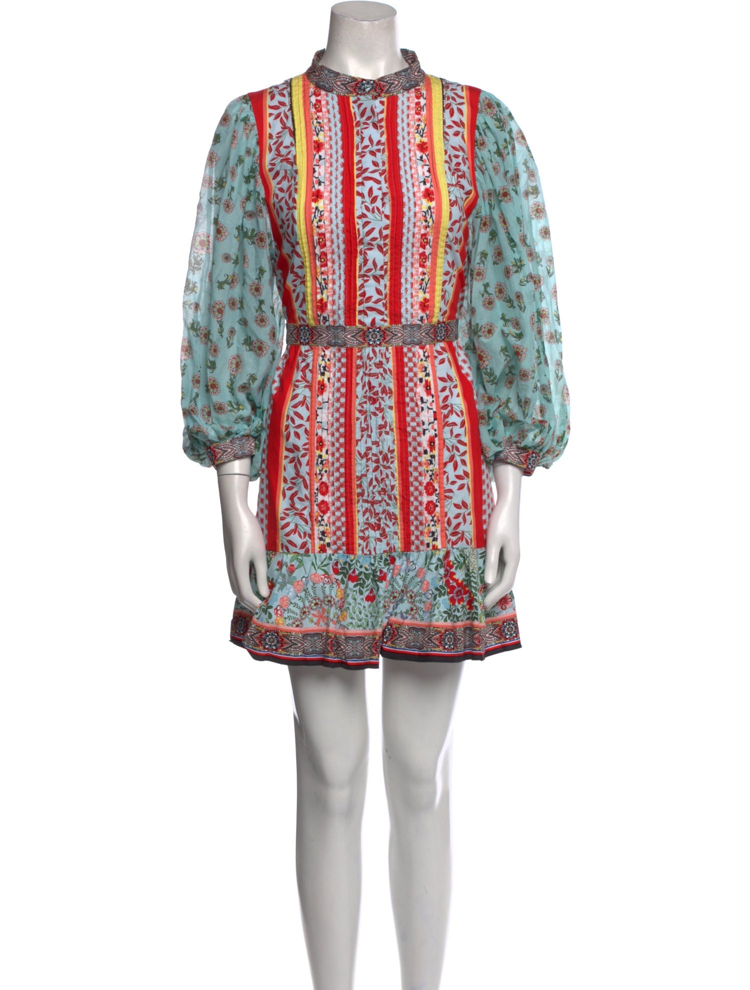 Alice + Olivia Printed Mini Dress