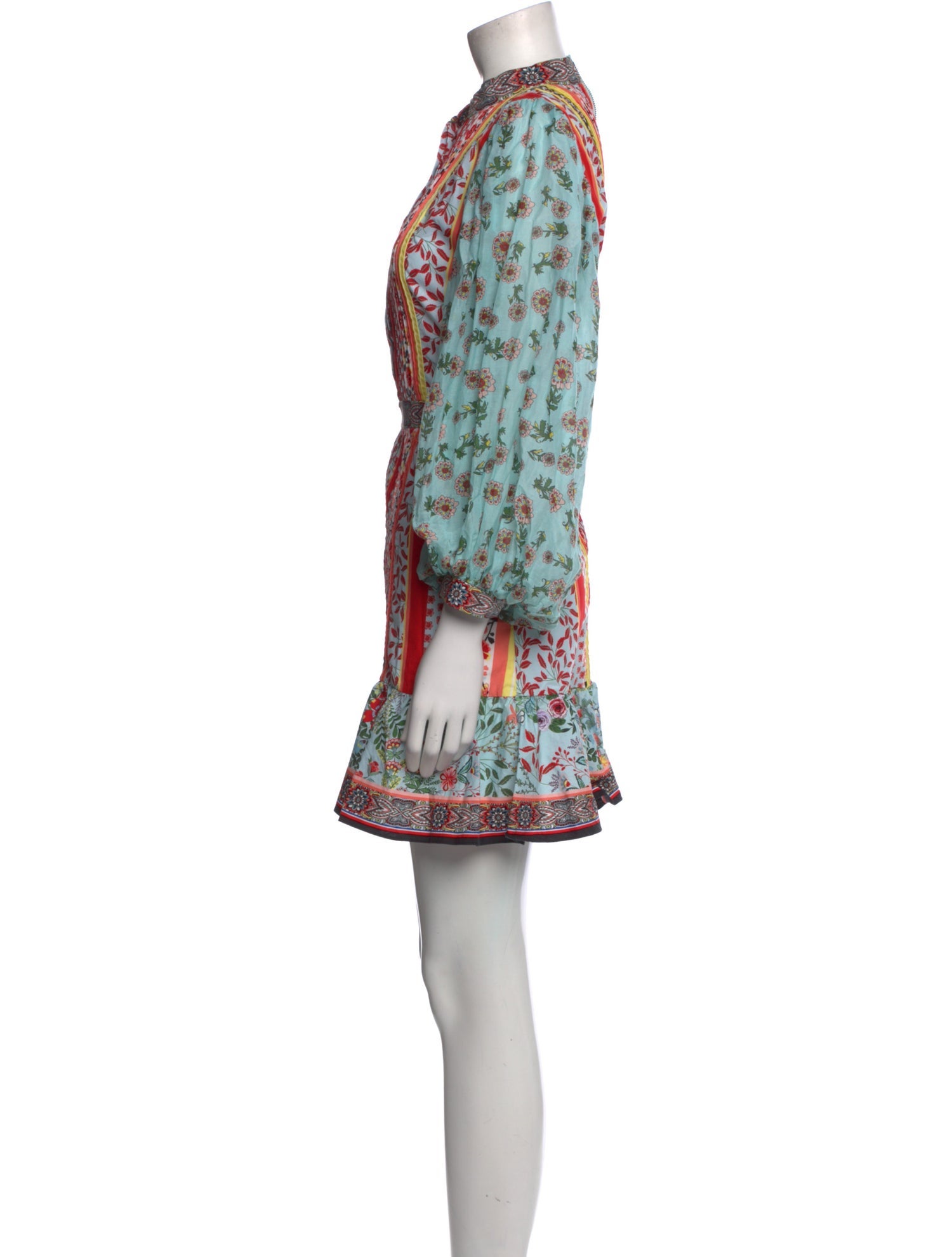 Alice + Olivia Printed Mini Dress