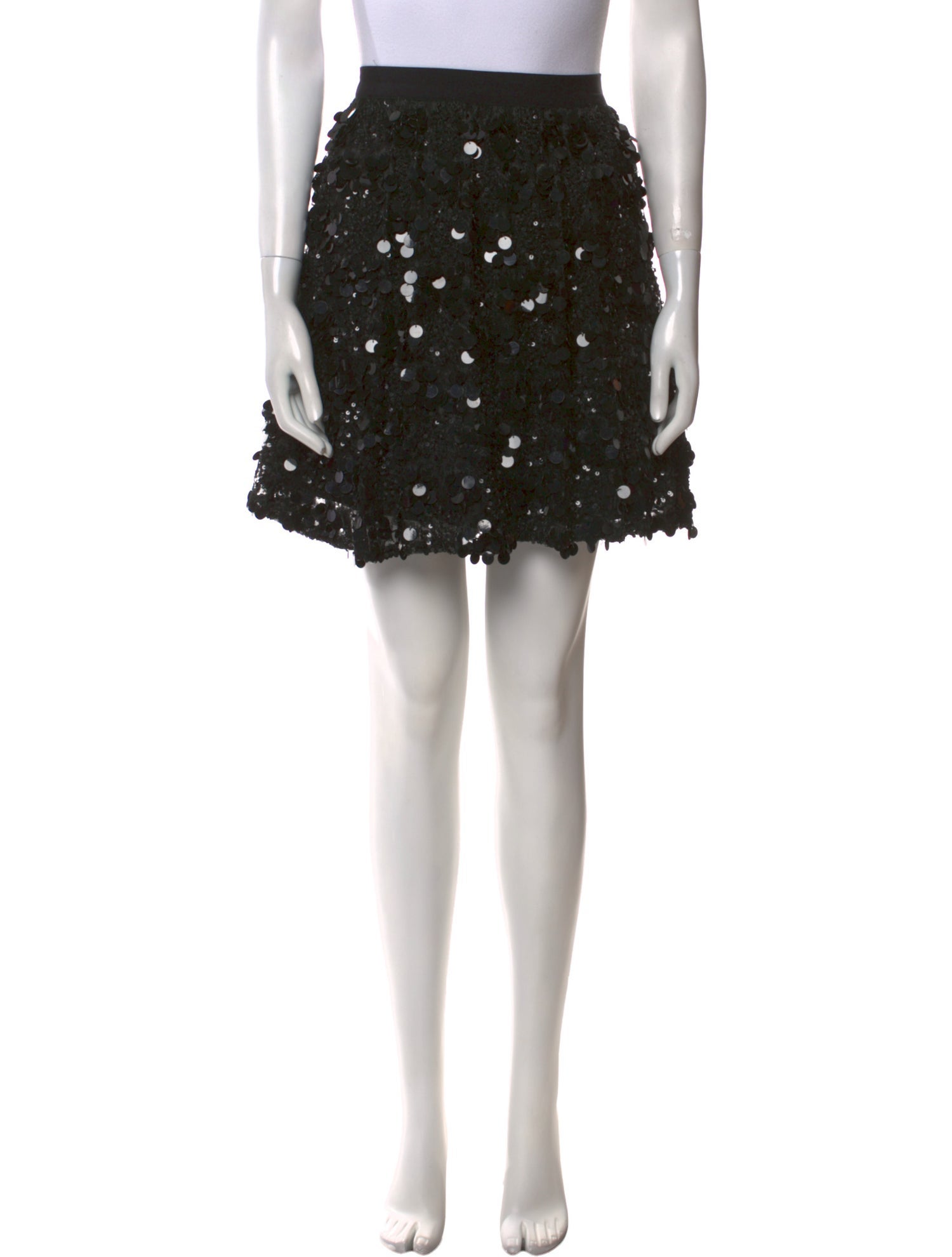 Alice + Olivia Sequin Mini Skirt