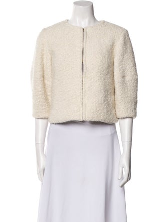 Alice + Olivia Tweed Pattern Evening Jacket