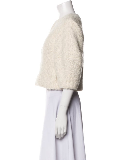 Alice + Olivia Tweed Pattern Evening Jacket