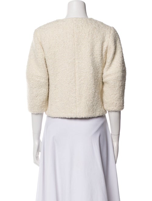 Alice + Olivia Tweed Pattern Evening Jacket