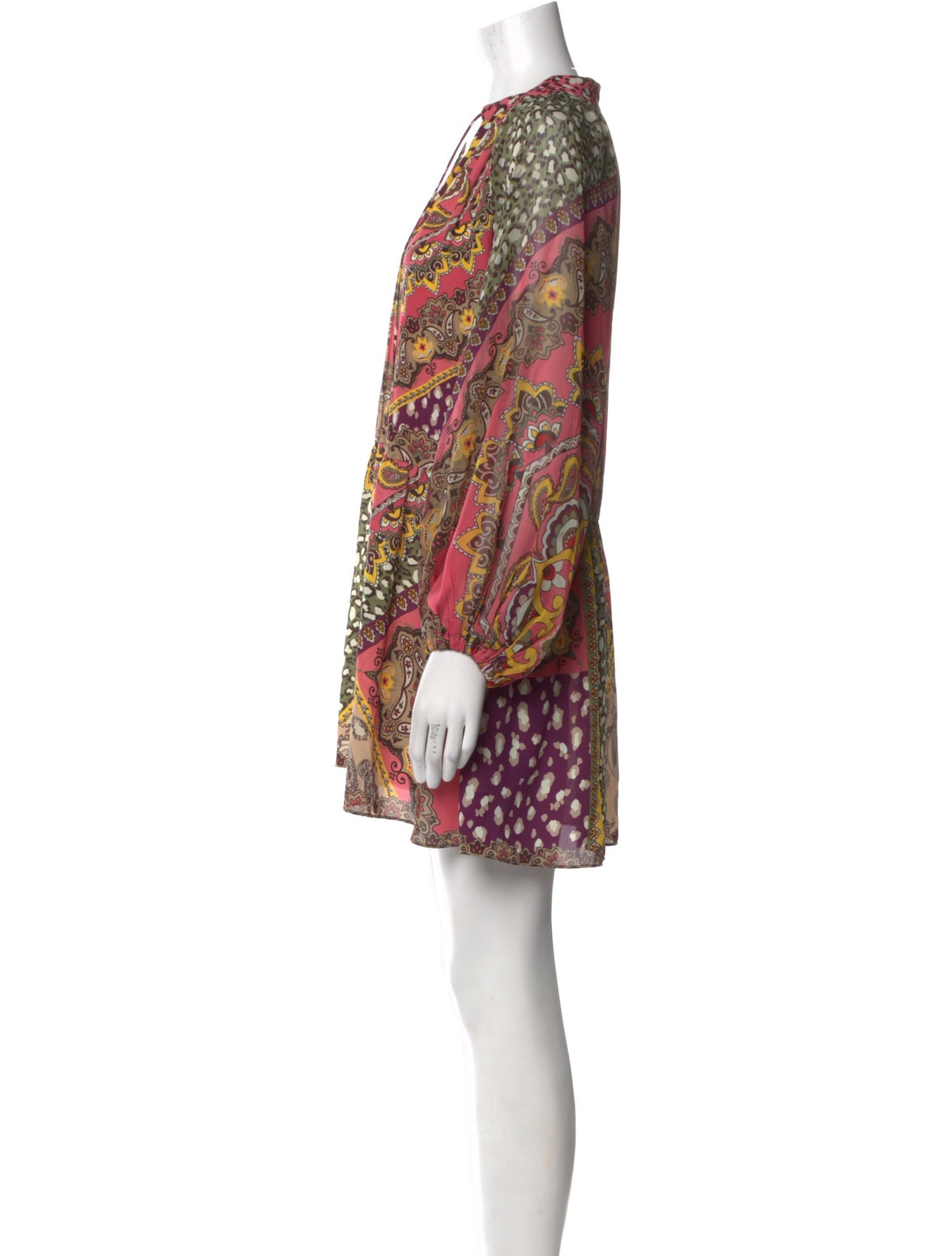 Alice + Olivia Printed Mini Dress