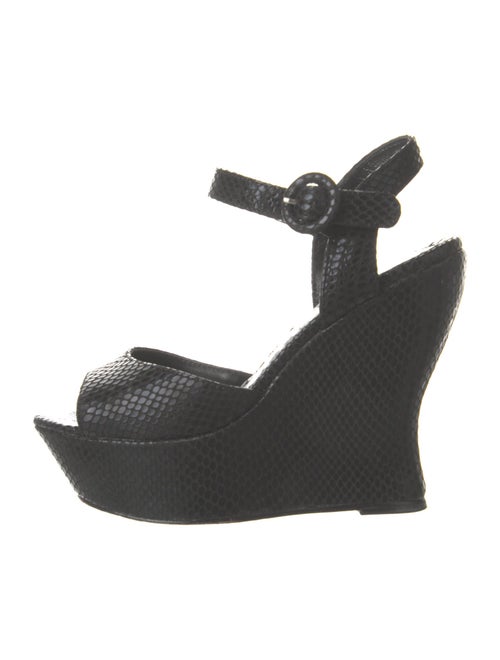 Alice + Olivia Leather Slingback Sandals