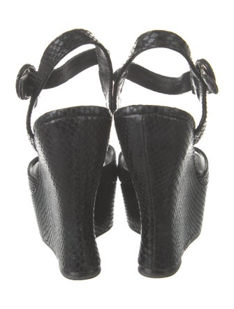 Alice + Olivia Leather Slingback Sandals
