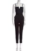 Alice + Olivia Nylon Square Neckline Jumpsuit