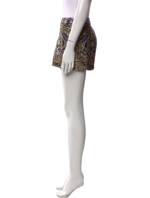 Alice + Olivia Patterned Mini Shorts