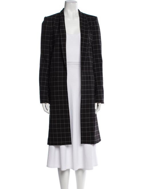 Alice + Olivia Plaid Print Jacket
