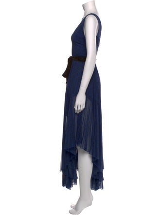 Alice + Olivia Printed Long Dress