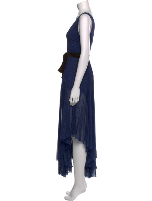 Alice + Olivia Printed Long Dress