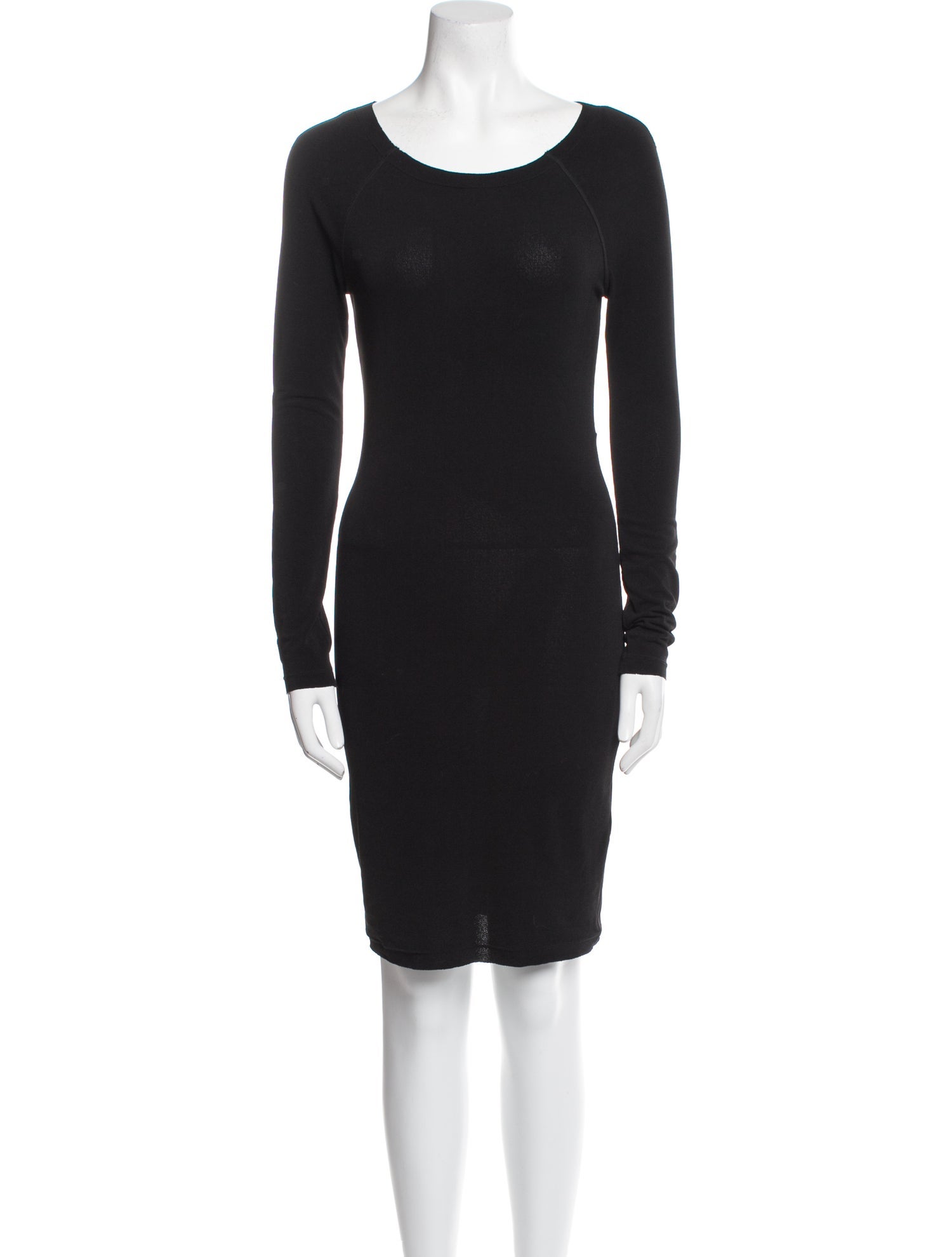 Alice + Olivia Bateau Neckline Mini Dress