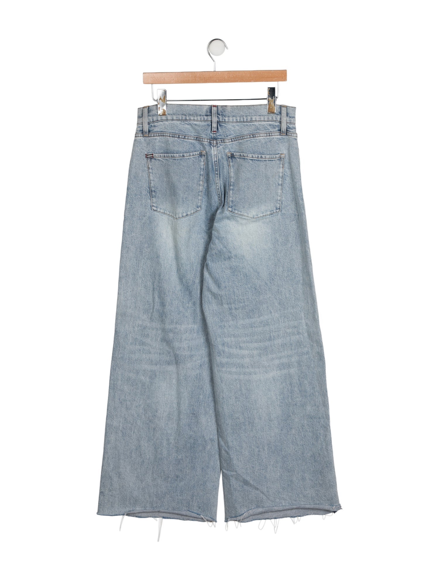 Alice + Olivia High-Rise Wide Leg Jeans