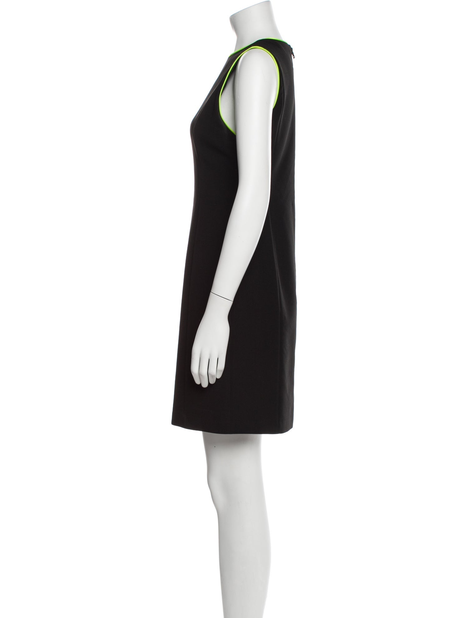 Alice + Olivia Crew Neck Mini Dress